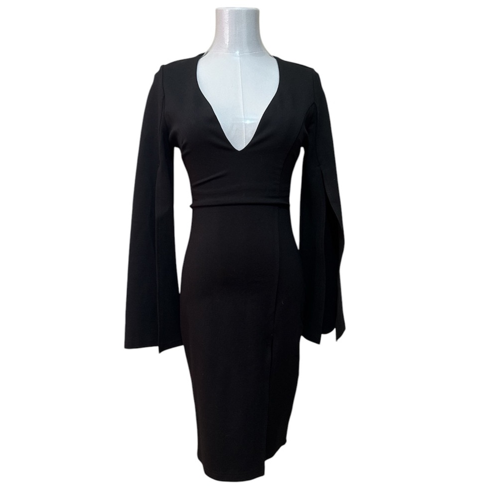 FASHIONNOVA More than enough Slit Dress XS